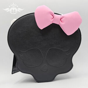Monster High Black Skullette Figural Cosplay Crossbody Bag Purse New